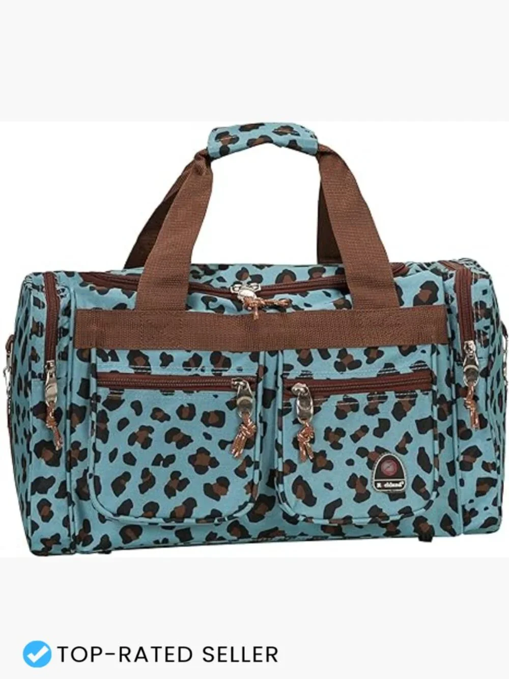 Durable Polyester Duffel Bag Lightweight Travel Gym Carry On 19-Inch